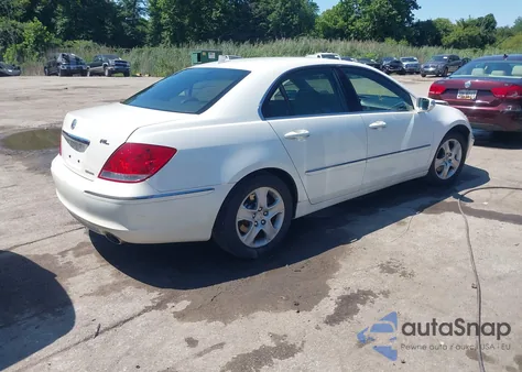2006 Acura Rl 3.5 из США, поврежденный, VIN JH4KB16506C010626
